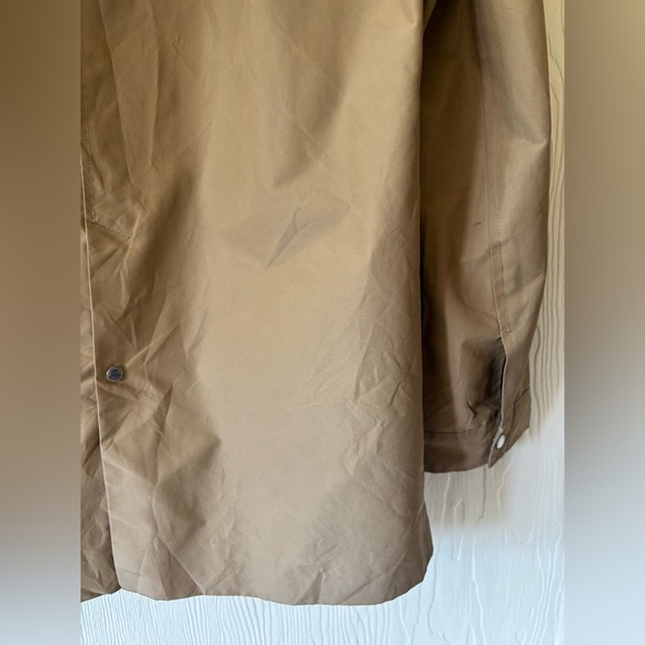 Herschel Men’s Tan Stowaway Mac Shell Windbreaker Jacket Coat - Picture 8 of 16